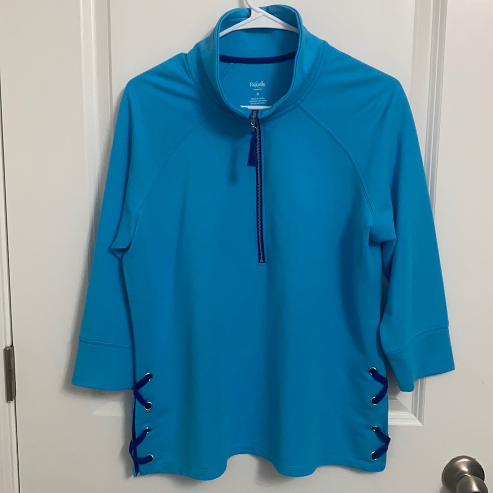 RAFAELLA Blue Sweater M